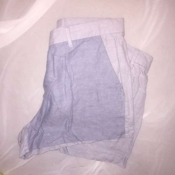 🔴 GAP Linen Tonal Shorts EUC 🛍 Size 12 - Picture 3 of 7